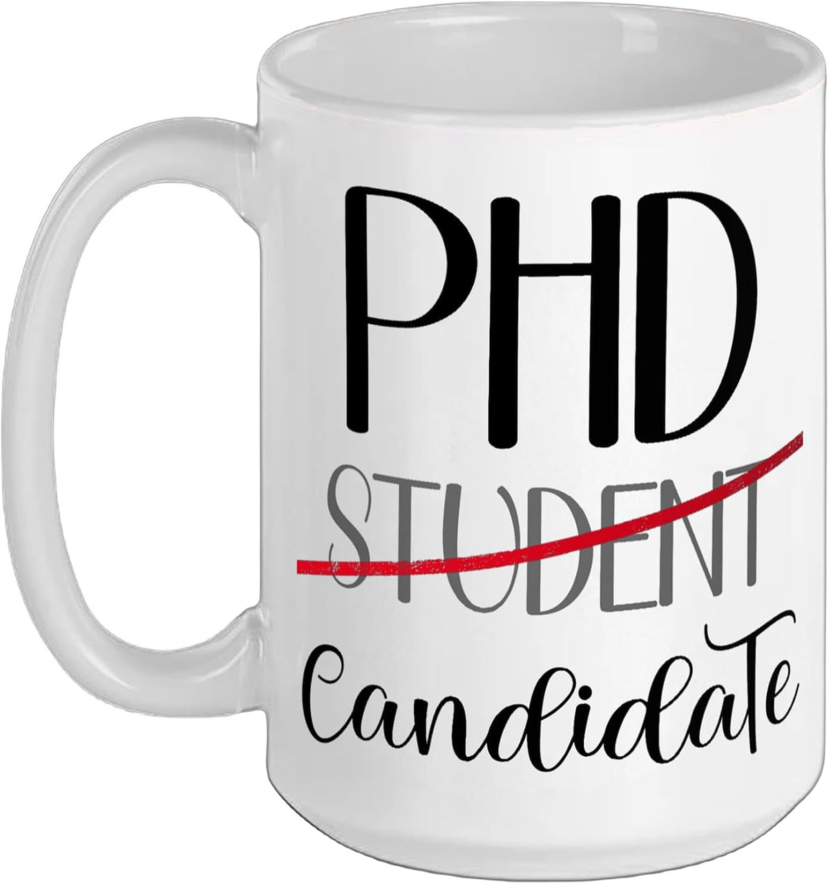 Phd Student Phd Candidate Funny Doctorate Women Grad Ceramic Mug