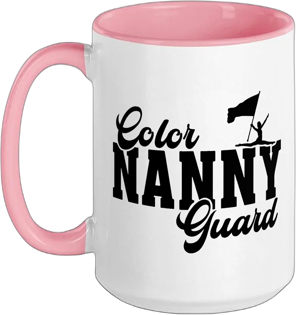 Color Guard Nanny Grandma Nanny Of A Color Guard Member Ceramic Mug