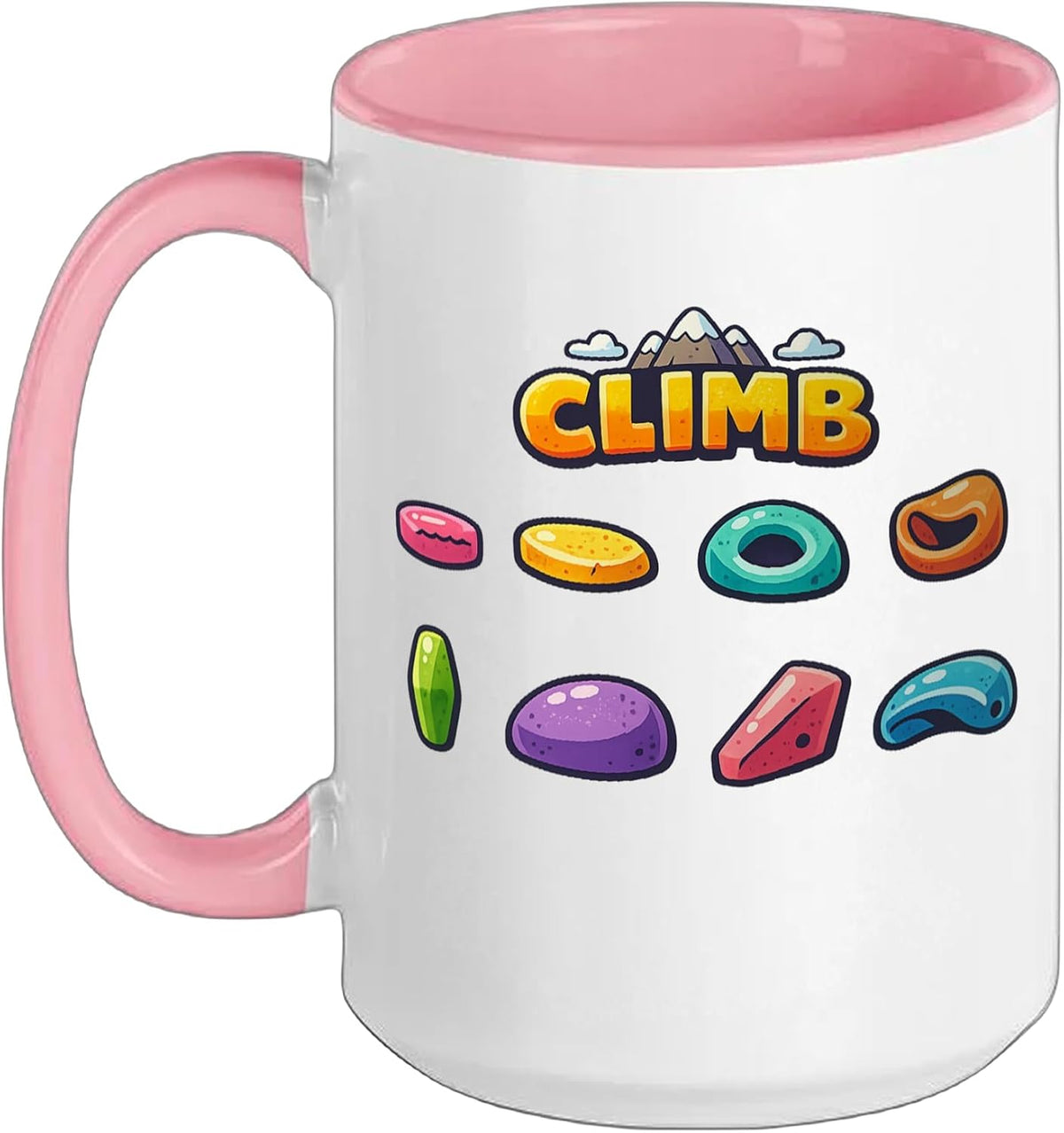 Funny Climbing - Bouldering Fun Ceramic Mug