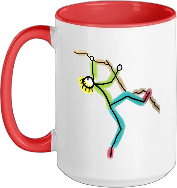 Rock Climbing Ceramic Mug