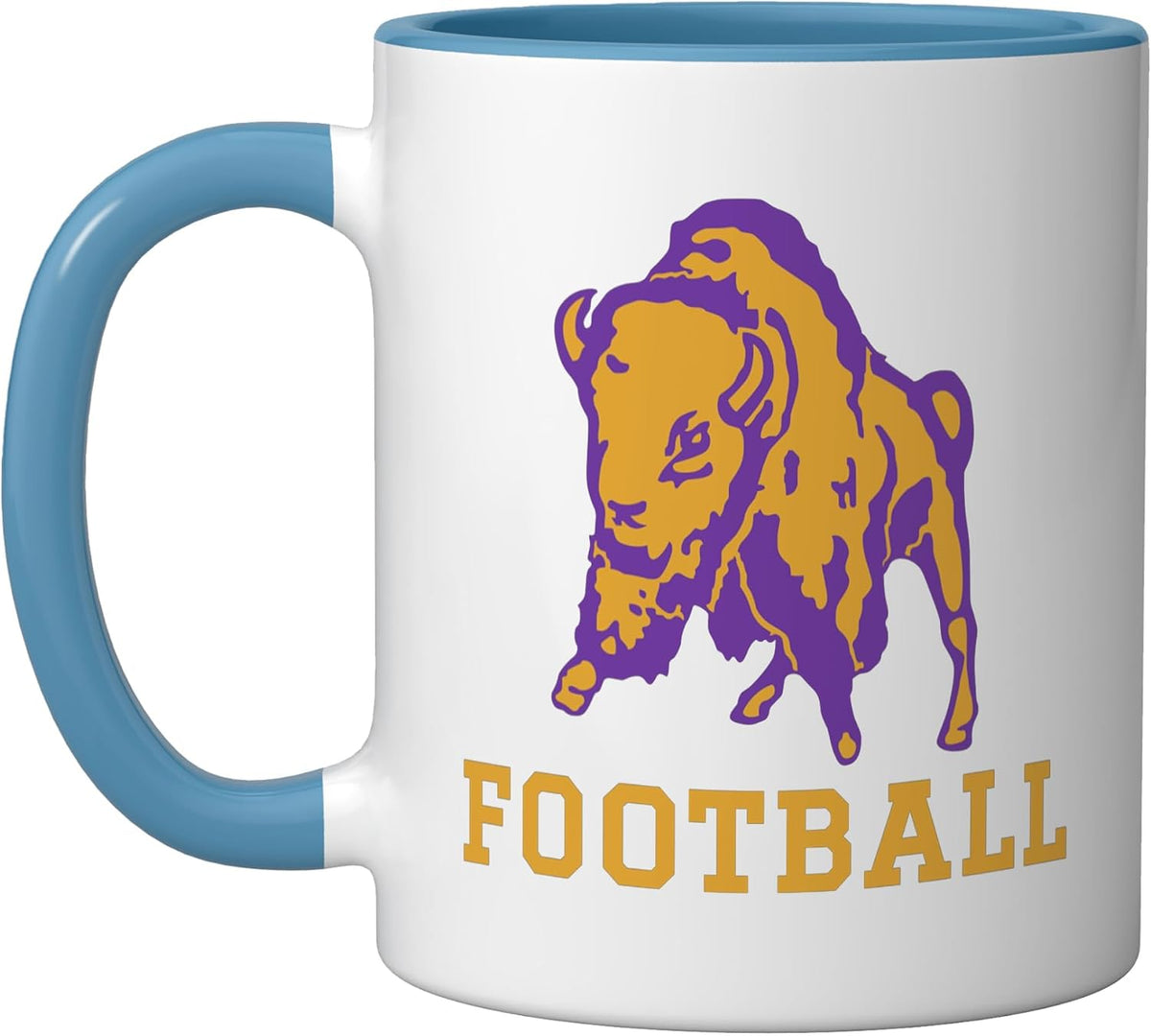 Buffalo Bison Football Team Spirit Ceramic Mug