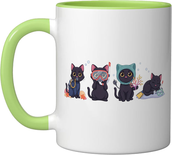 Scuba Diving Diver Skin Underwater Dive Ceramic Mug