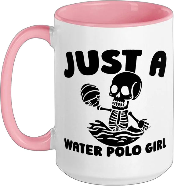 Waterpolo - Sport Player Just A Water Polo Girl Ceramic Mug