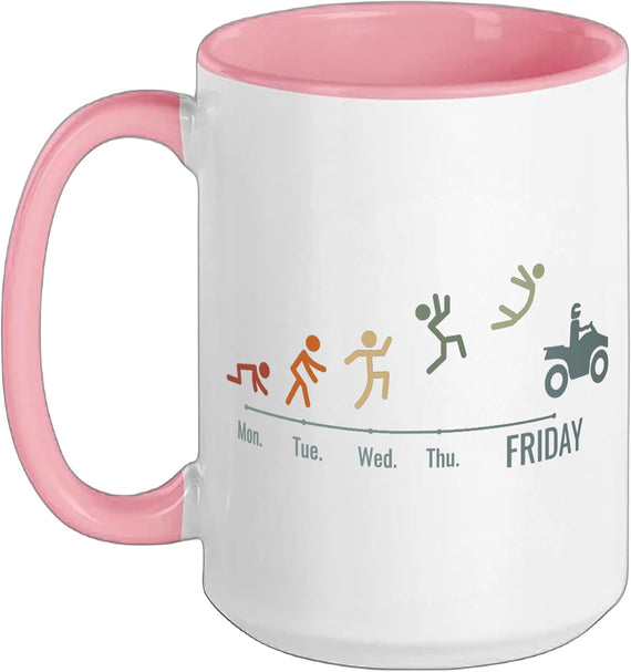 Atv-Quad-Biker Motorsport Weekend Offroad Atv-Quad-Bike Ceramic Mug