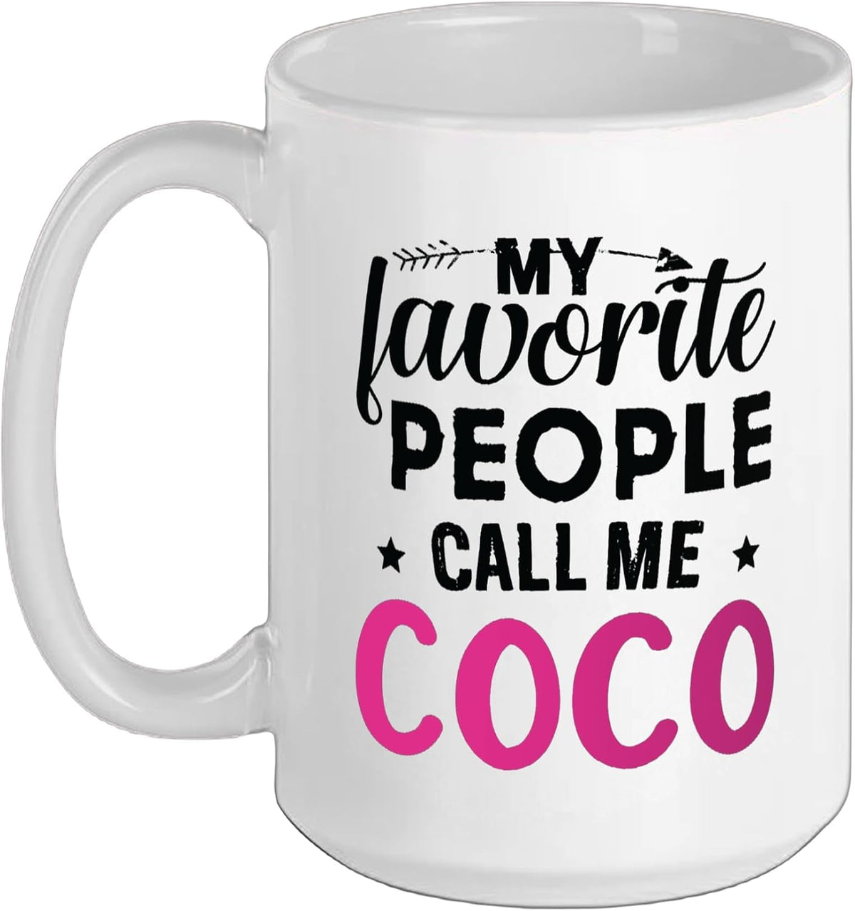 My Favorite People Call Me Coco Funny Mother's Day Ceramic Mug