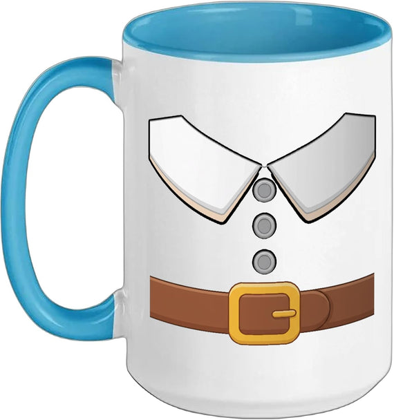 Pilgrim Collar & Belt Thanksgiving Design, Classic Turkey Ceramic Mug