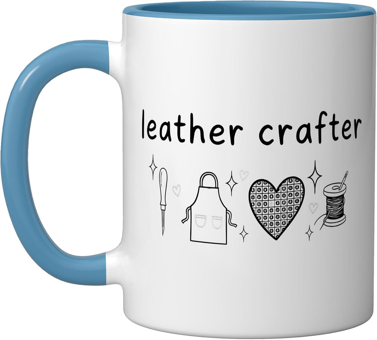 Leather Crafting Leatherwork Leatherworking Artisan Ceramic Mug