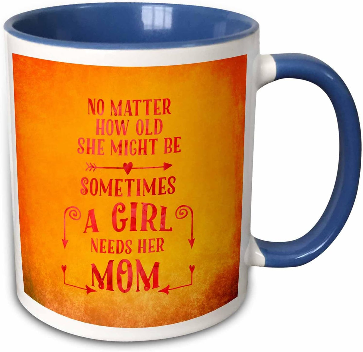 No Matter How Old Sometimes A Girl Needs Her Mom Ceramic Mug
