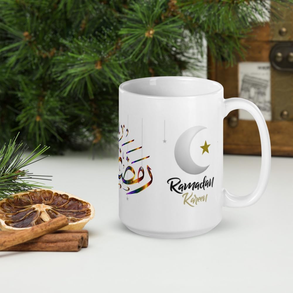 Ramadan Kareem Islamic Gift Best Hajj Umrah White Mug Gift Ceramic Mug