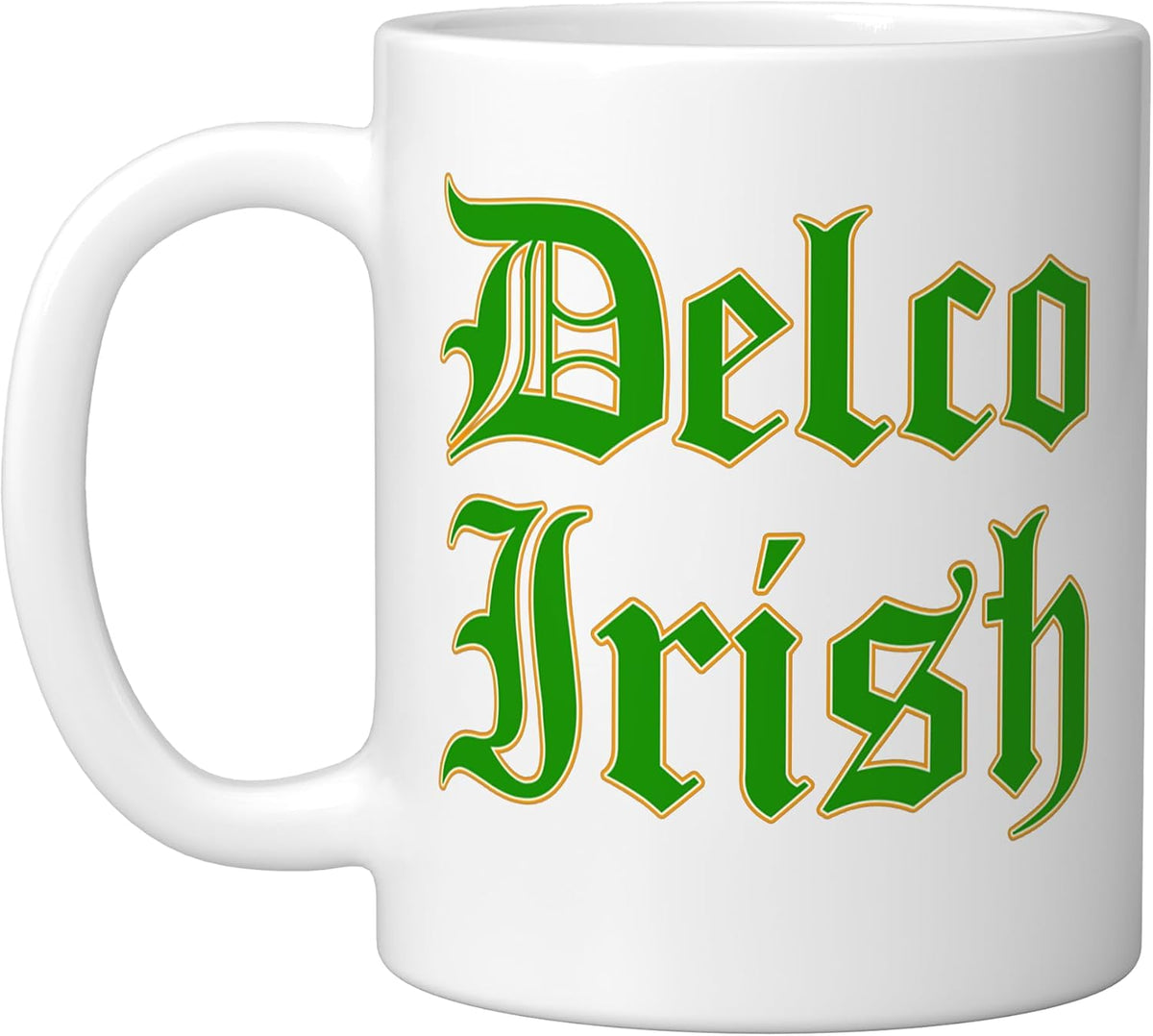 Delaware County Delco Pa Irish Pride St Patricks T Shirt Ceramic Mug