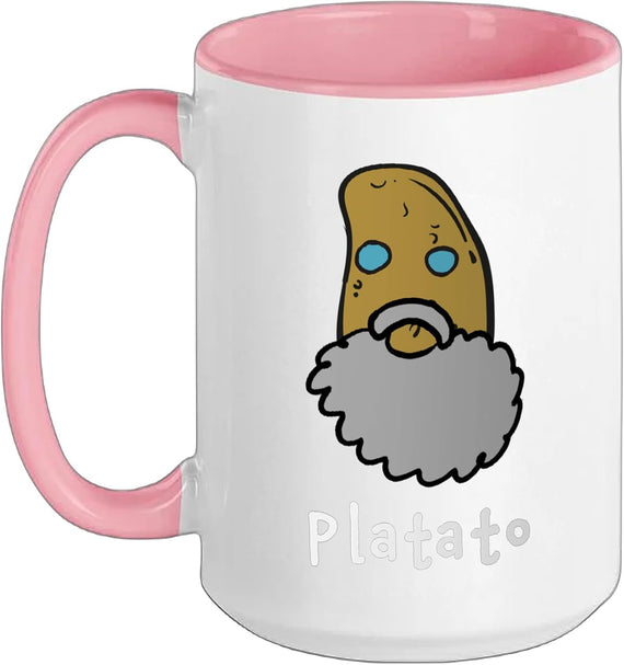 Philosophy Plato Platato Potato Design For Philosophers Ceramic Mug