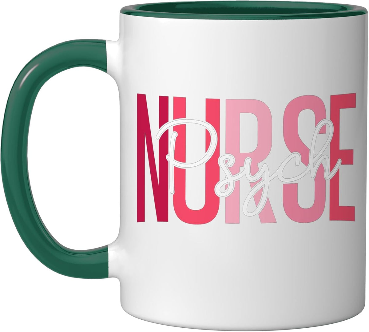 Funny Psychiatric Nurse Mental Health Nurse Psych Nurse Ceramic Mug