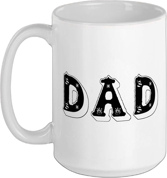 Dad - Funny Dad Christmas Ceramic Mug