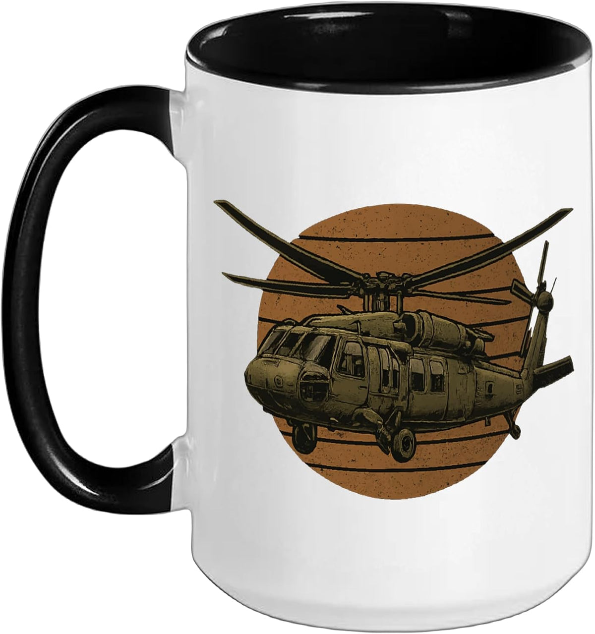 Uh-60 Black Hawk Ceramic Mug
