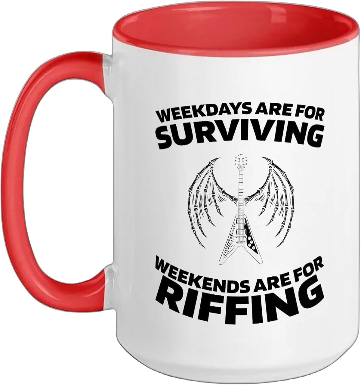 Guitarist - Electric Metal Guitar Ceramic Mug