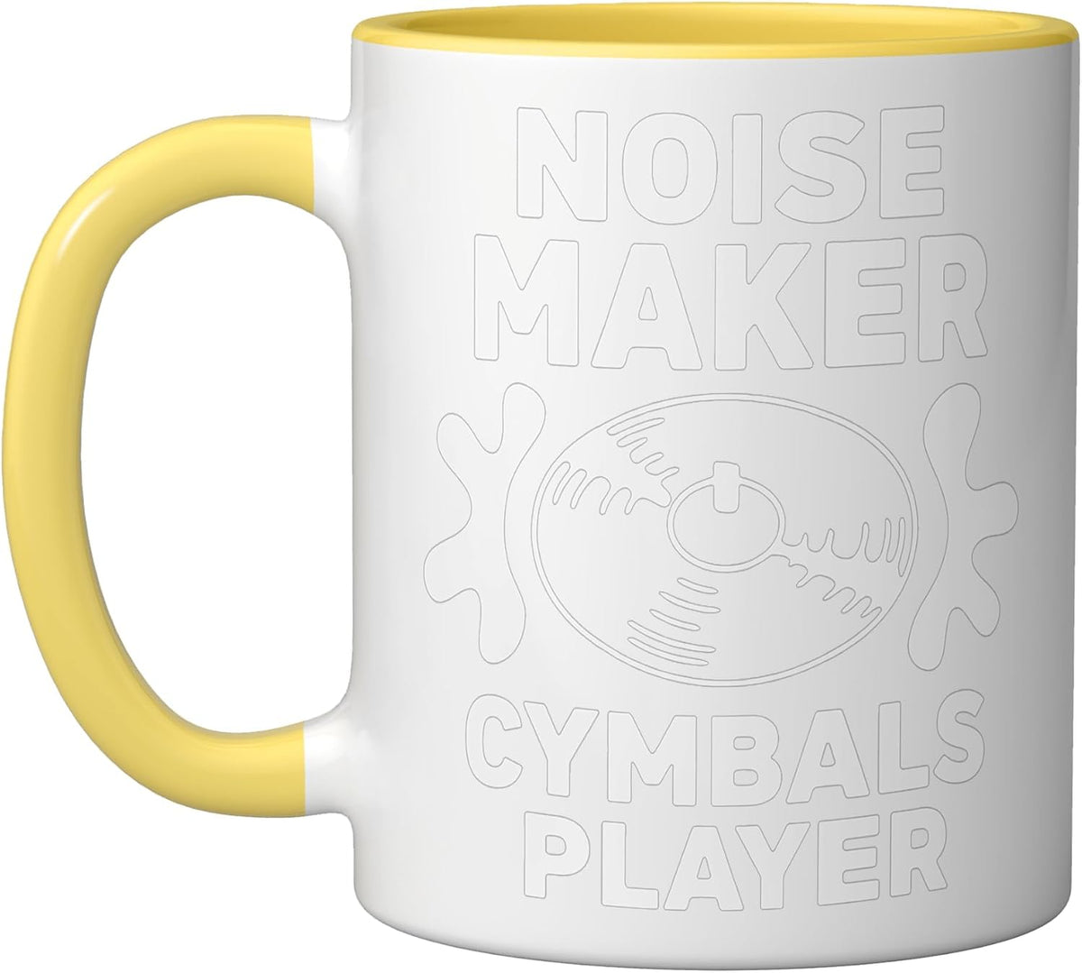 Cymbals Drummer Drumming Cymbals Ceramic Mug