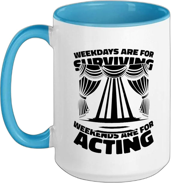 Theatre Actor Stage Acting - Theatre Ceramic Mug