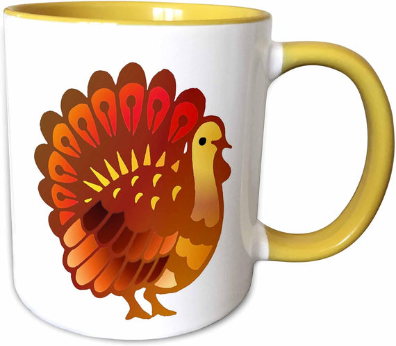 Thanksgiving Turkey Ceramic Mug