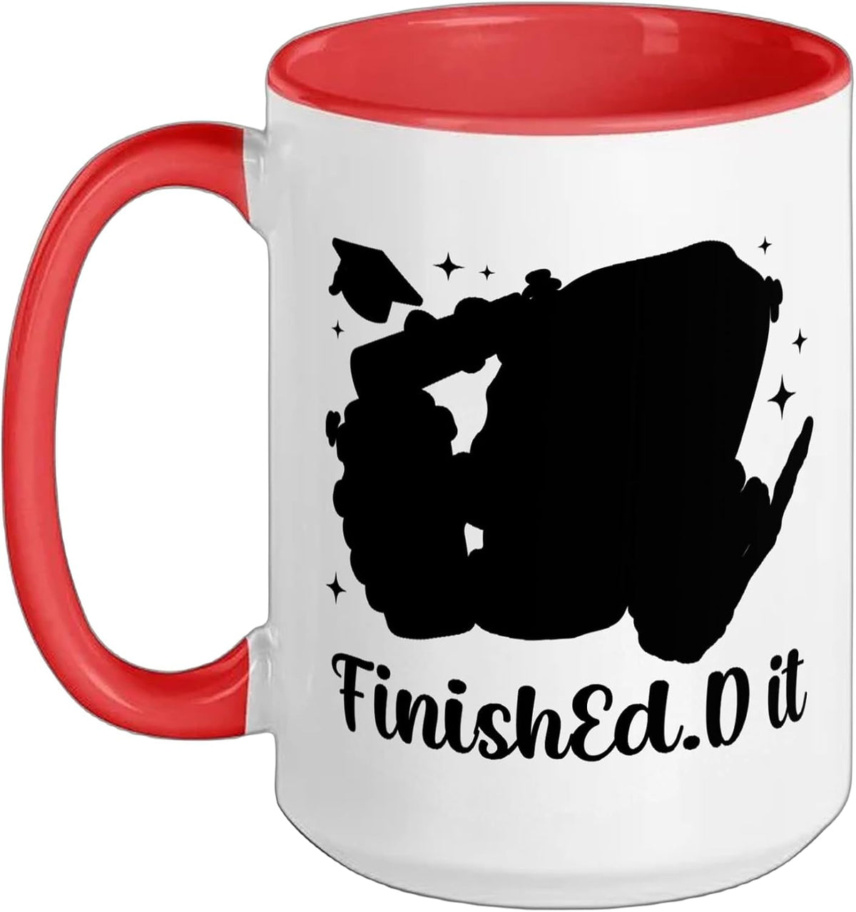 Finished. D It Doctor Of Education Graduation Edd Graduate Ceramic Mug