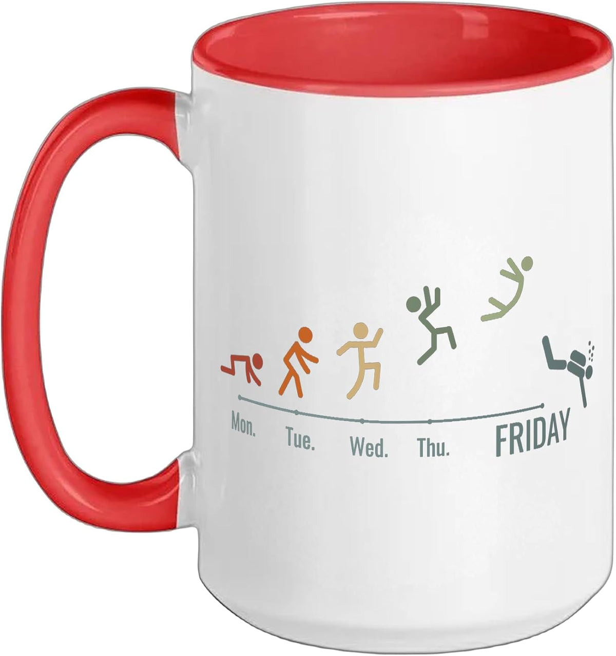 Scuba-Divers Weekend Water-Sports Vintage Scuba-Diving Ceramic Mug