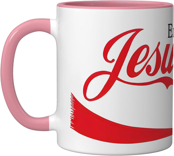 Jesus Christ Cola Lord Saviour Faith Pray Christmas Funny Ceramic Mug