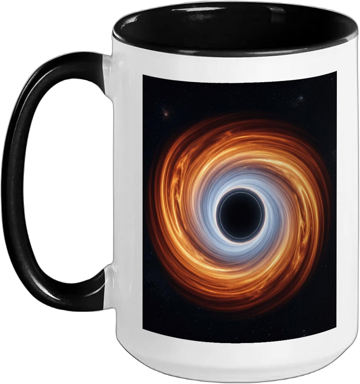 Accretion Disk Black Hole Astrophysics Space Science Ceramic Mug