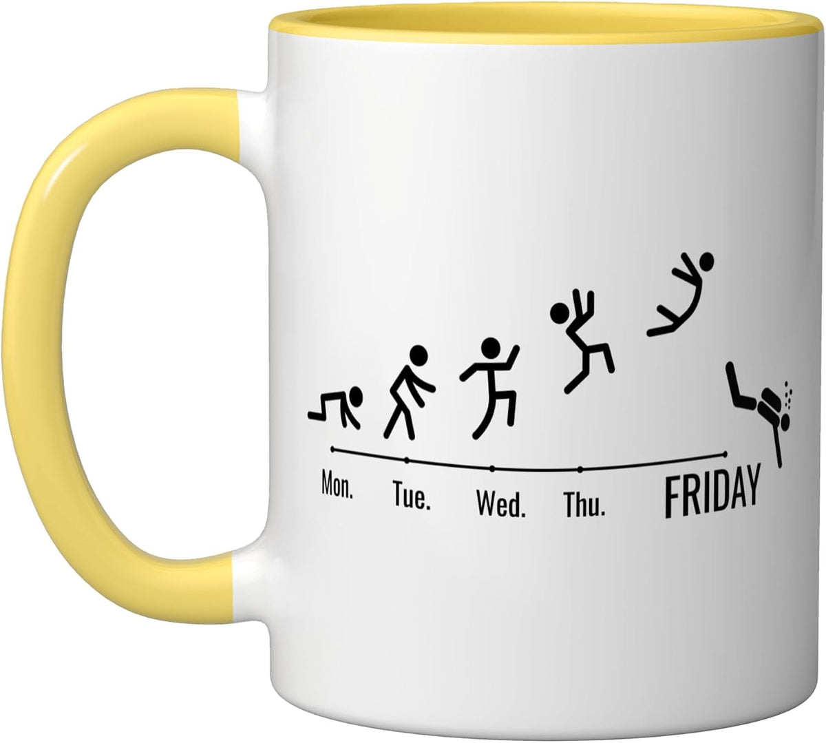 Scuba-Divers Weekend Water-Sports Scuba-Diving Ceramic Mug