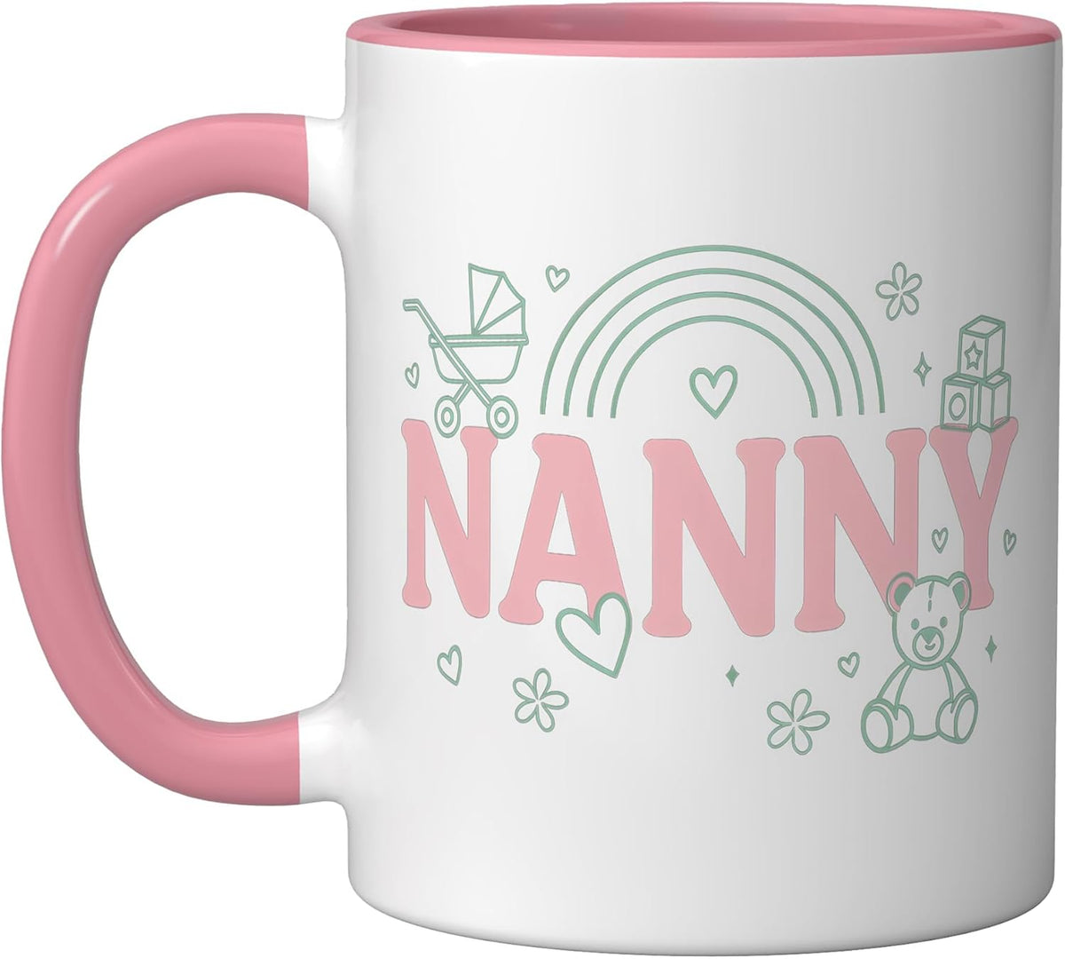 Nanny Nannies Au Pair Manny Babysitter Babysitting Ceramic Mug