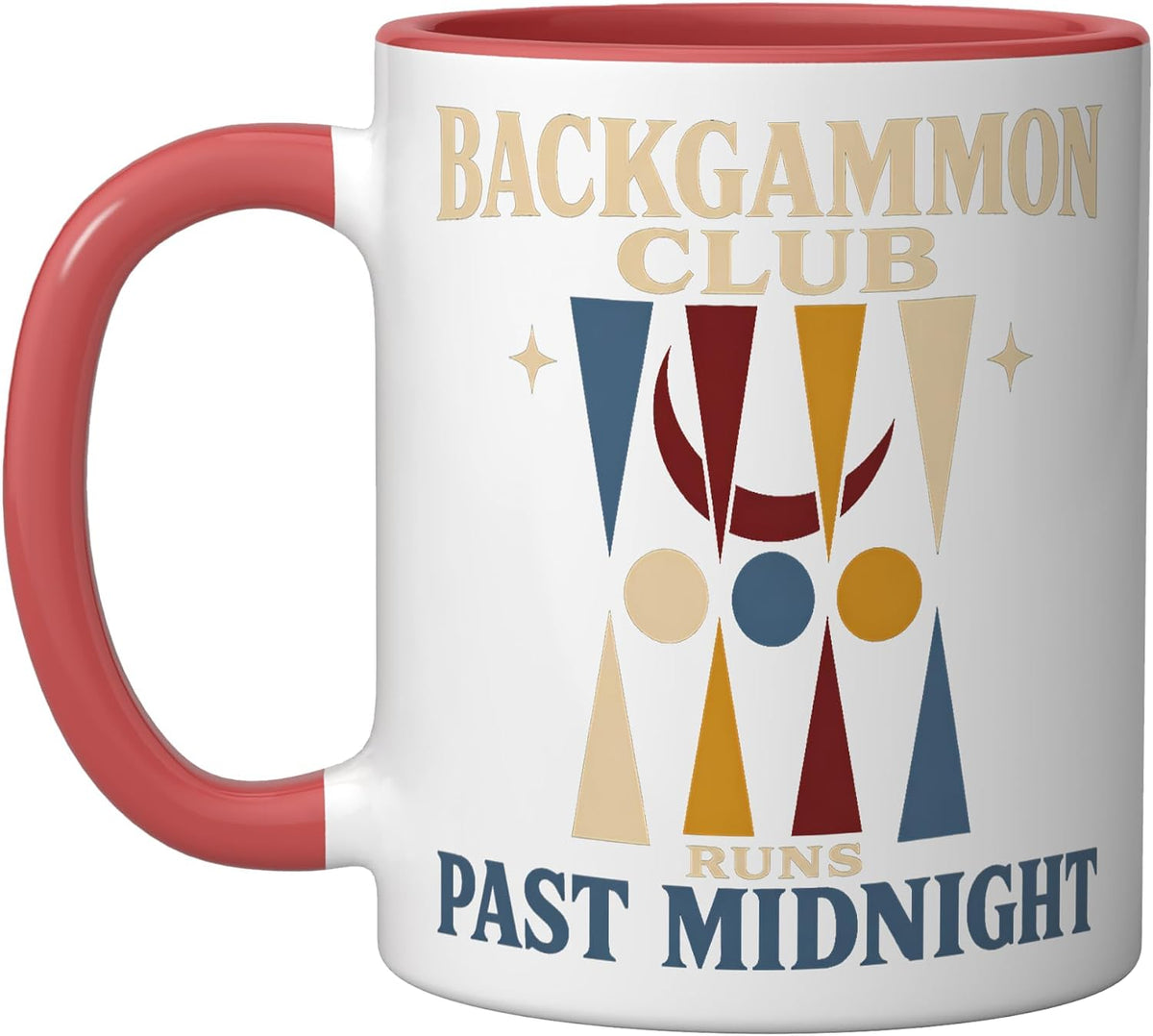 Backgammon Player Backgammon Gift Doubling Cube Christmas Ceramic Mug