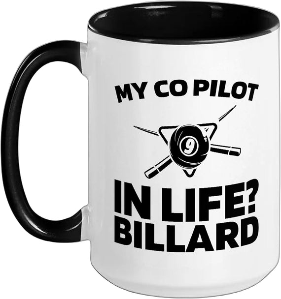 Pool Cue - Billiard Ceramic Mug