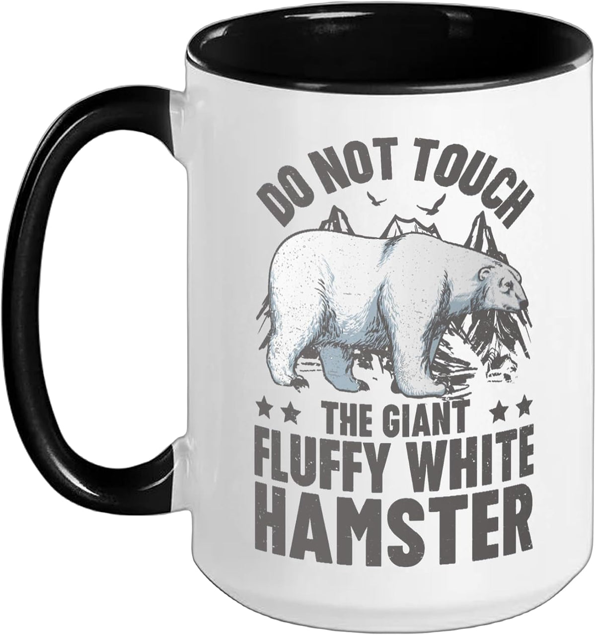 Funny Polar Bear Ceramic Mug
