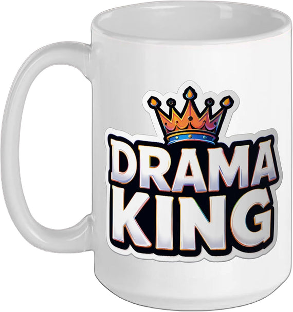 Drama King Theater Class Actor Theatre Mens Boys Funny Ceramic Mug