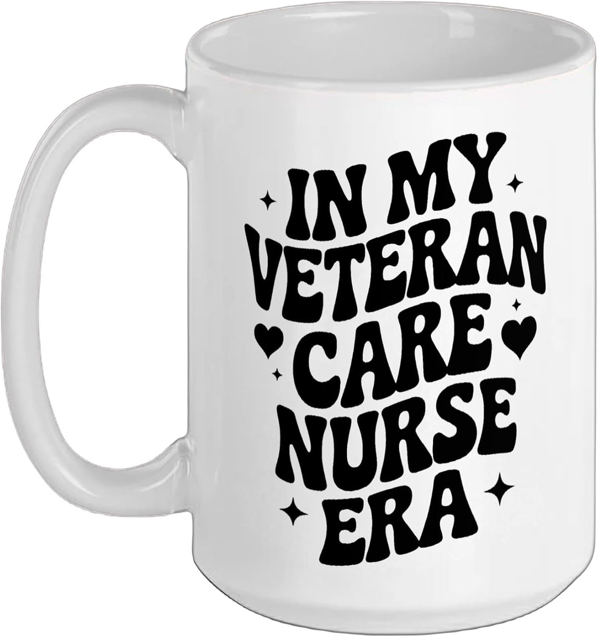 In My Veteran Care Nurse Era, Cute Va Nursing, Rn Ceramic Mug