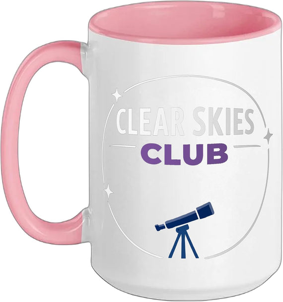 Planetary Observer Telescope Astronomy Amateur Astronomer Ceramic Mug