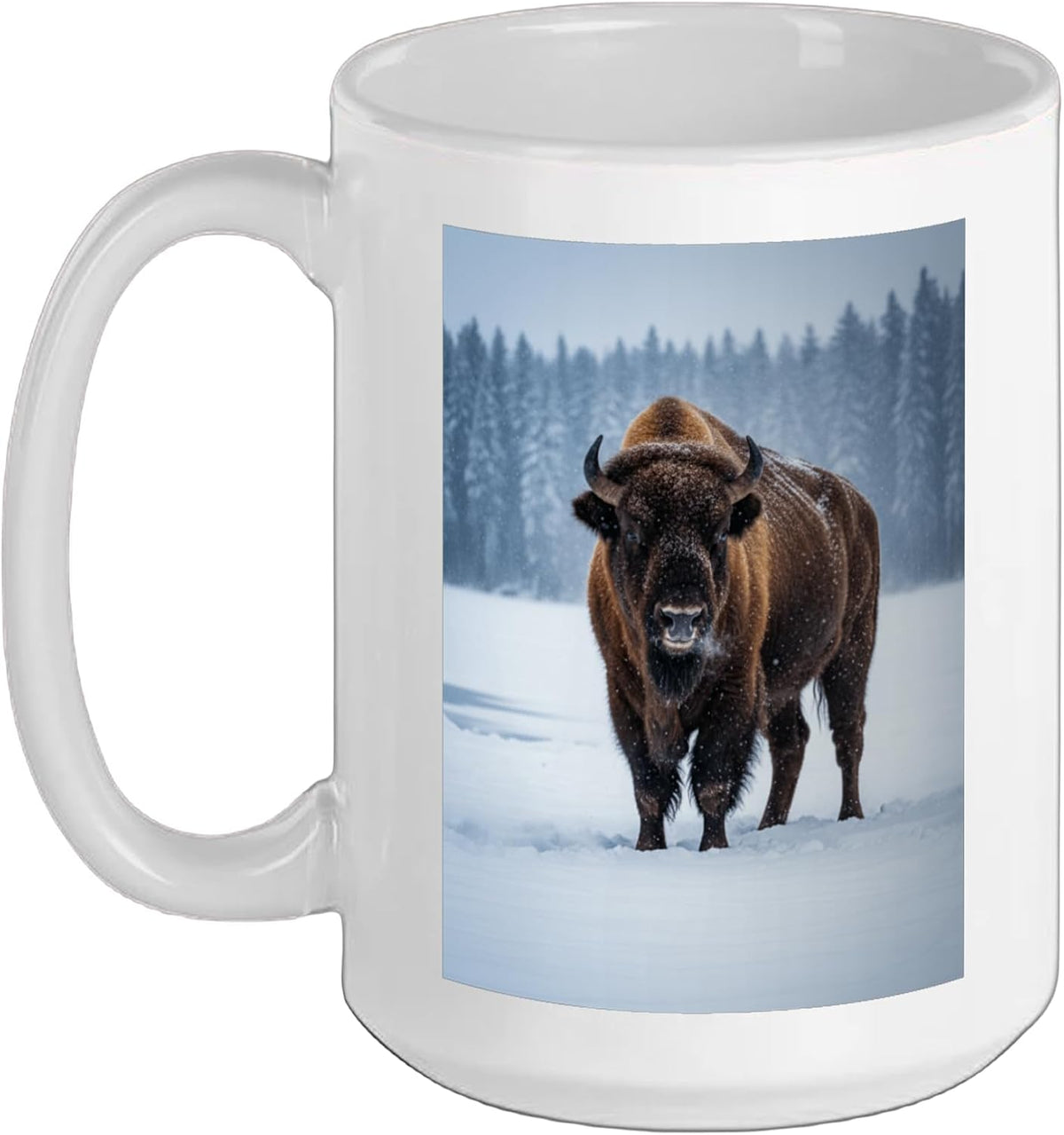Majestic Buffalo Bison Wild Animal Ceramic Mug