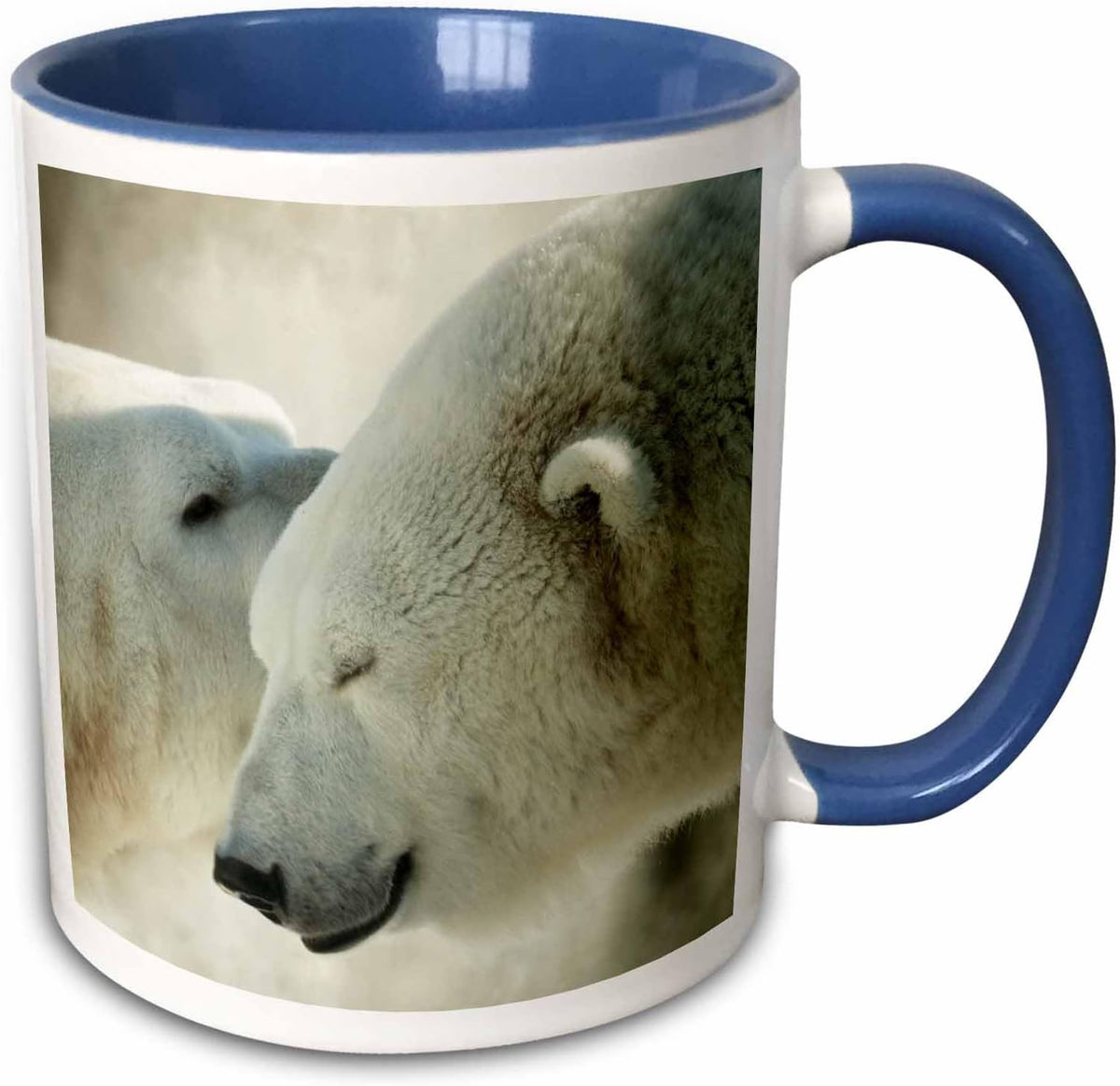 Two Polar Bears Ceramic Mug