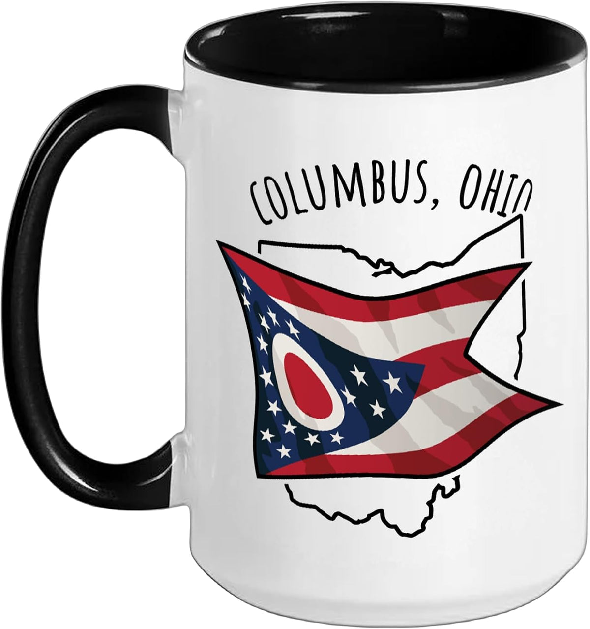Columbus Ohio Usa Design Ceramic Mug