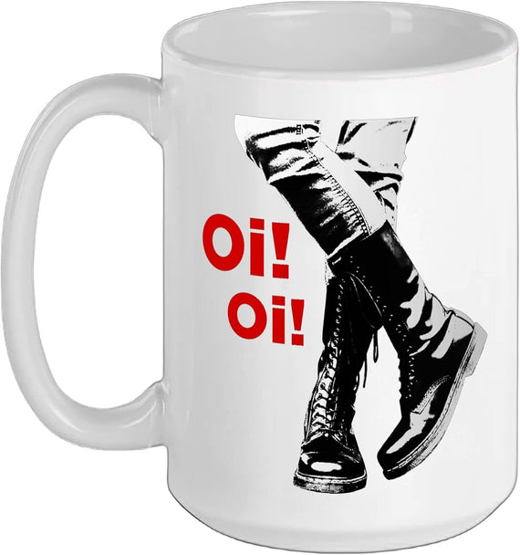 Oi Skinhead, Ska, Street Punk, Hardcore Punk Ceramic Mug