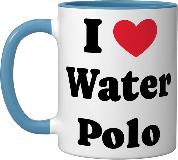 I Love Water Polo Water Polo Player Ceramic Mug