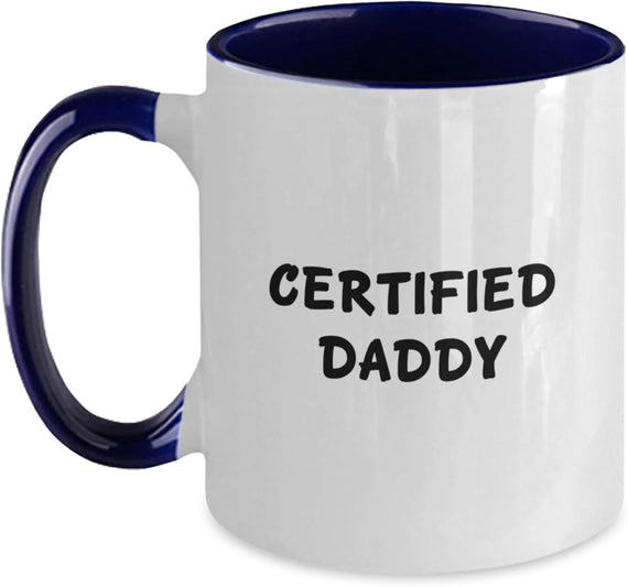 Funny Daddy Christmas Ceramic Mug