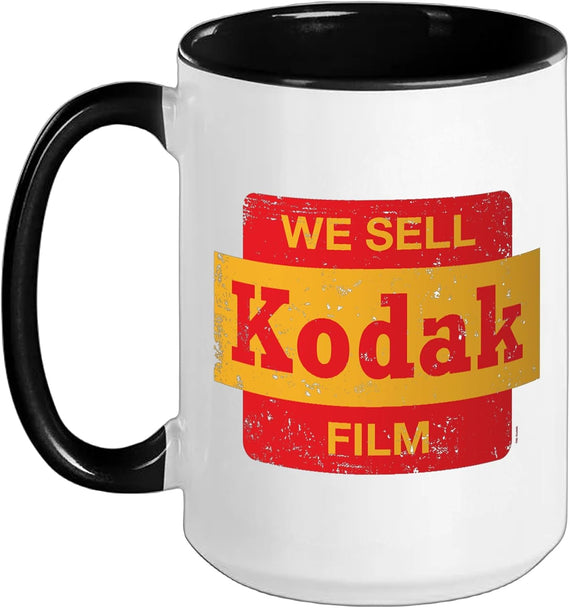 Vintage 'We Sell Kodak Film' Ceramic Mug