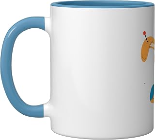 Rabbit Woodoo Doll Scary Halloween Party Spooky Costume Ceramic Mug