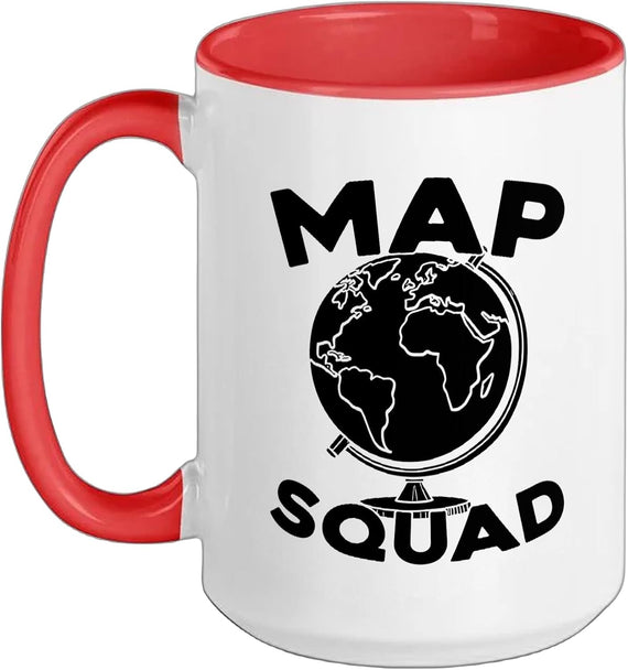 Geography Squad Geology - Geographer Geography Ceramic Mug