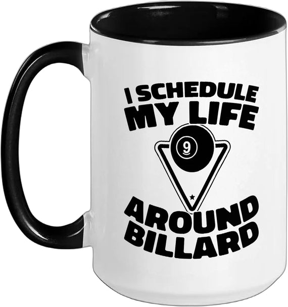 Pool - Cue Billiard Ceramic Mug