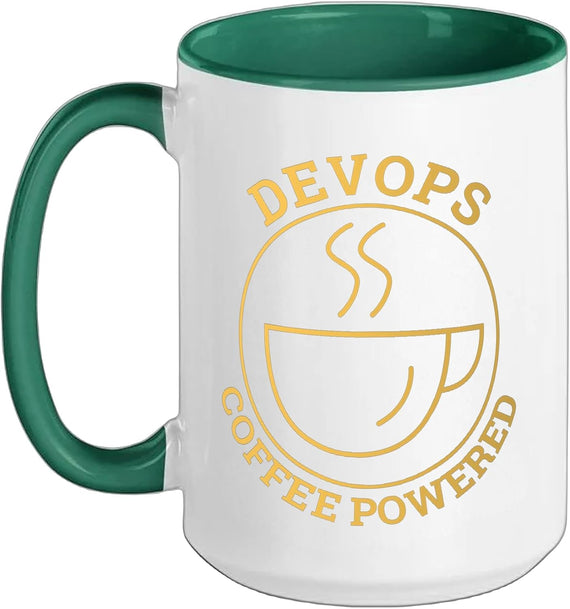 Devops Coffee Powered Devops Engineer Ceramic Mug