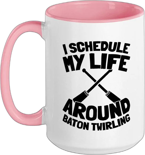 Performance Coordination - Majorette Baton Twirling Ceramic Mug
