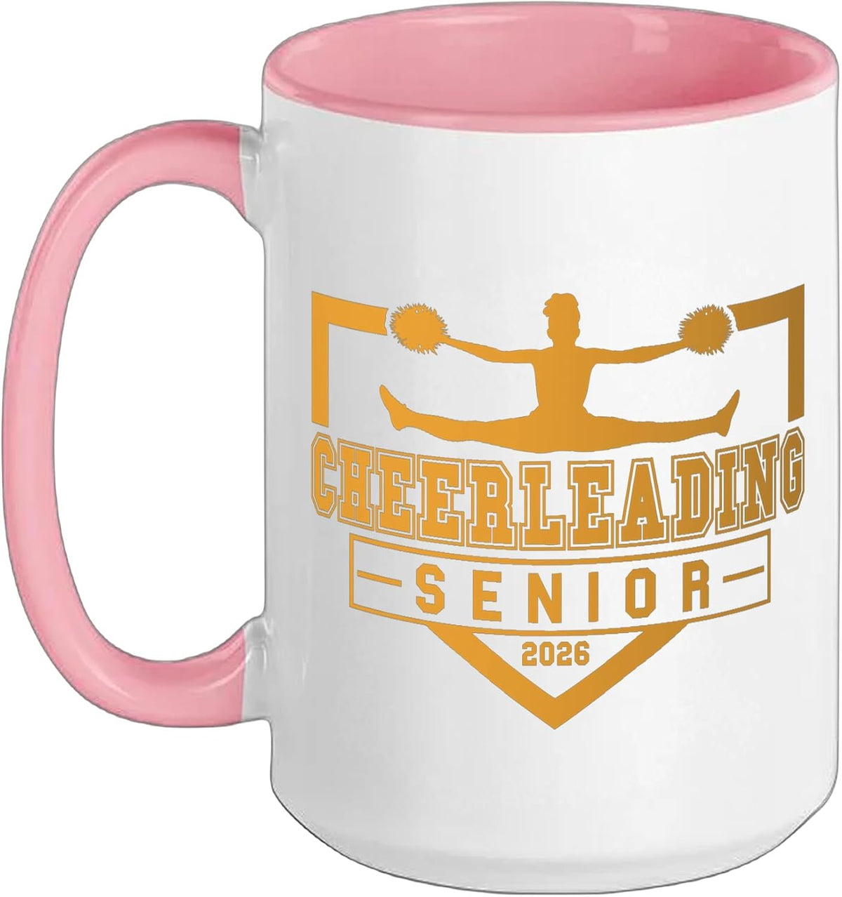 Cheerleading Senior Night Cheer Senior 2026 Graduation 15 Ceramic Mug
