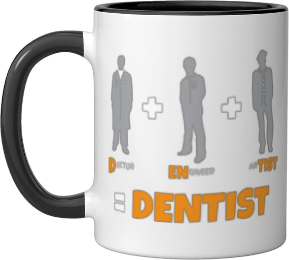 Doctor Engineer Artist Dentist Dental Assistant Student Ceramic Mug