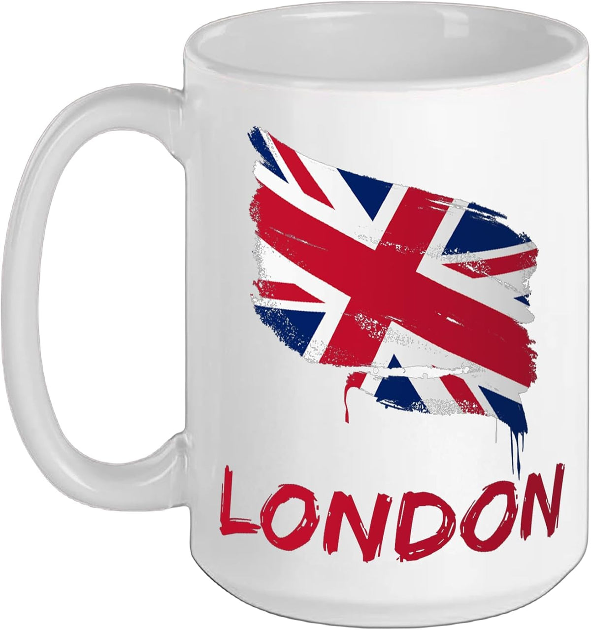 London Great Britain Flag British Heritage & English Pride Ceramic Mug