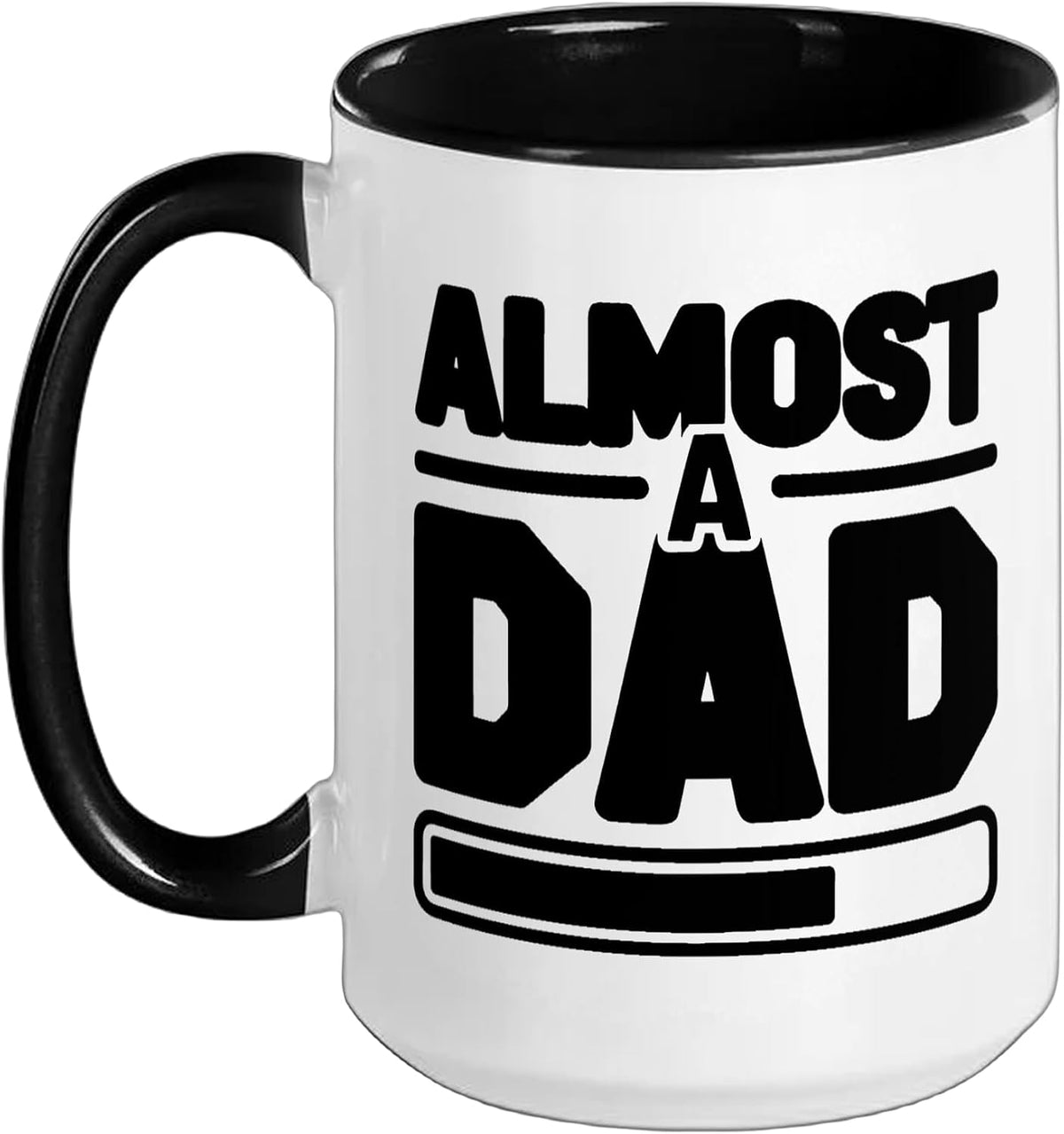 Soon Dad Counting Down Days Humor Expecting Countdown Ceramic Mug